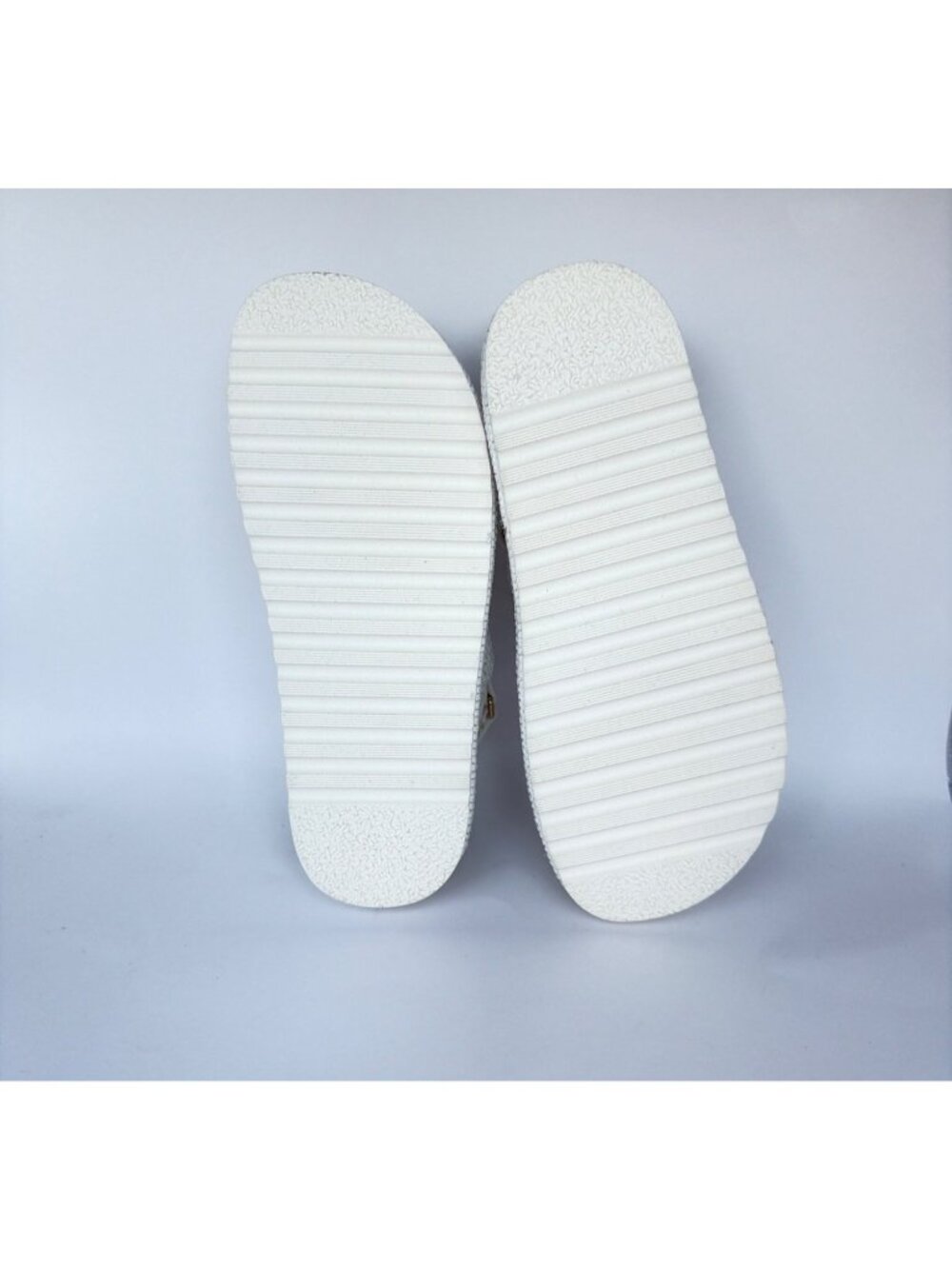 Steve Madden Bigmona Platform Sandals White Raffia Women Size 8.5 - Picture 8 of 15